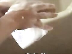 the girl felt violated when the violent sex began in the porn movie.